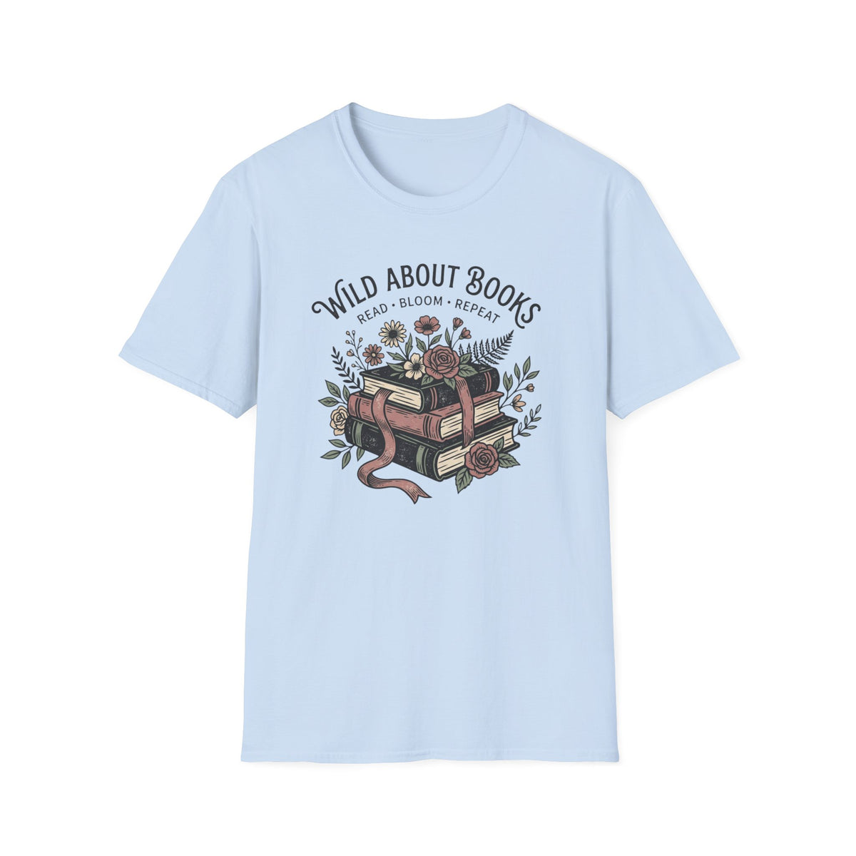 Wild About Books T- Shirt