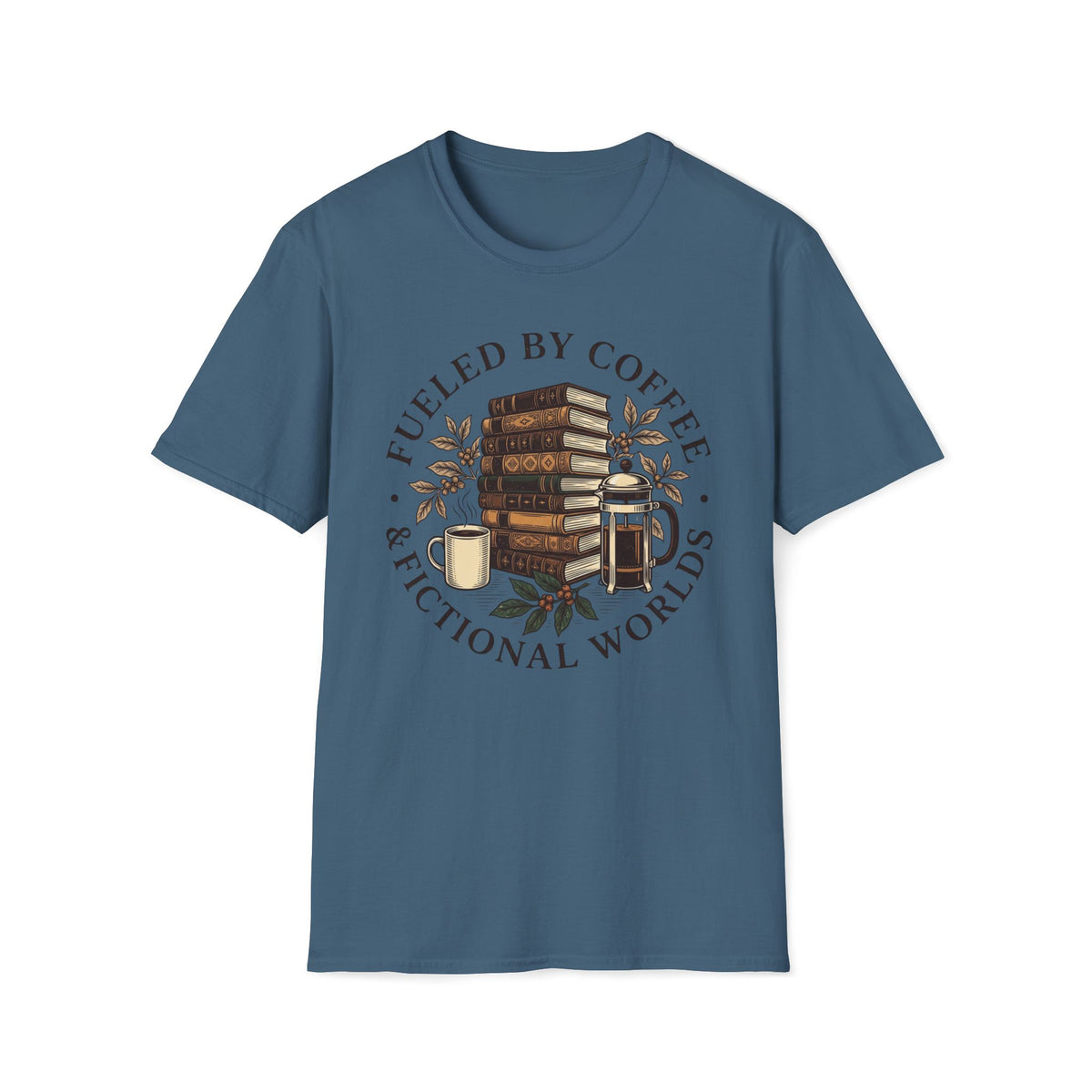 Coffee & Fictional Worlds T-Shirt