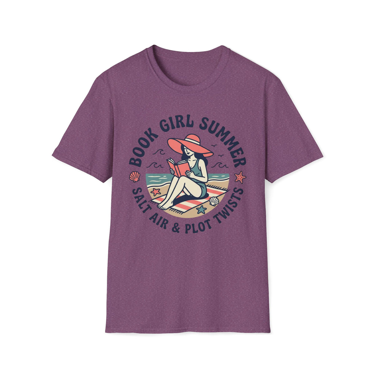 Book Girl Summer T-Shirt