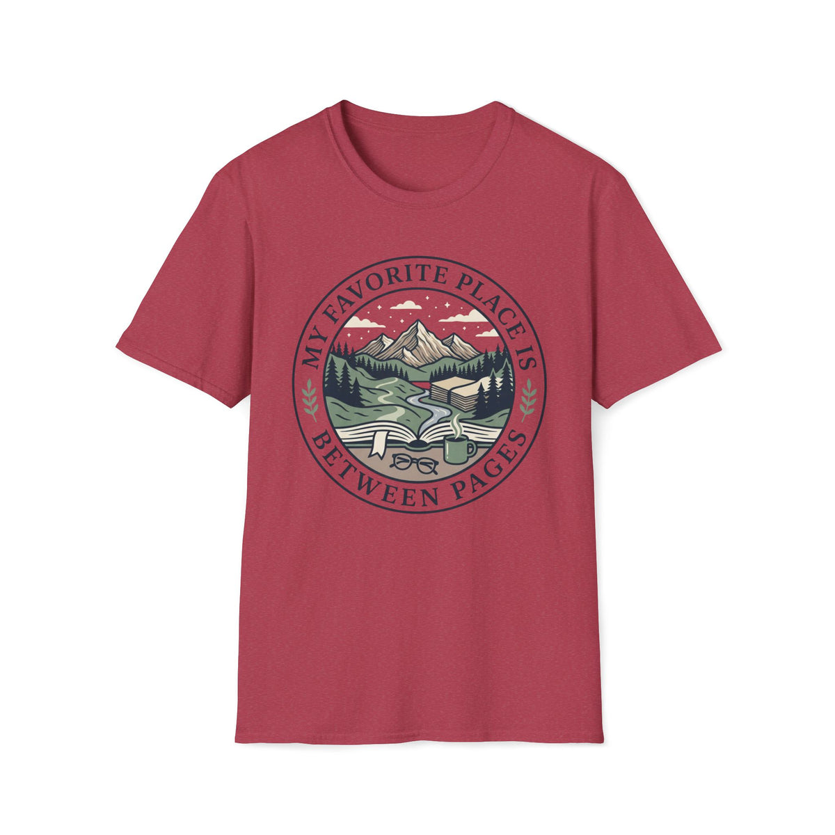 My Favorite Place Is Between Pages T-Shirt