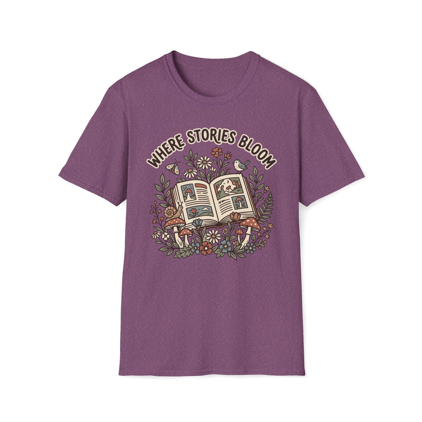 Where Stories Bloom T-Shirt