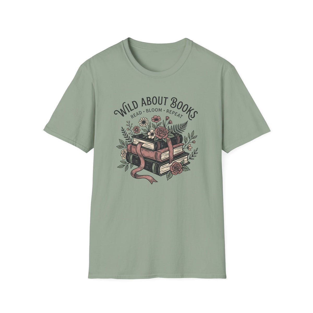 Wild About Books T- Shirt