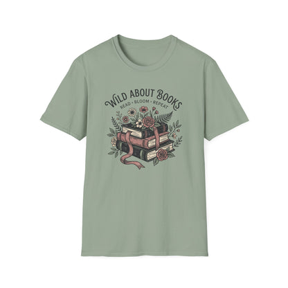 Wild About Books T- Shirt