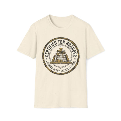 Certified TBR Hoarder T-Shirt