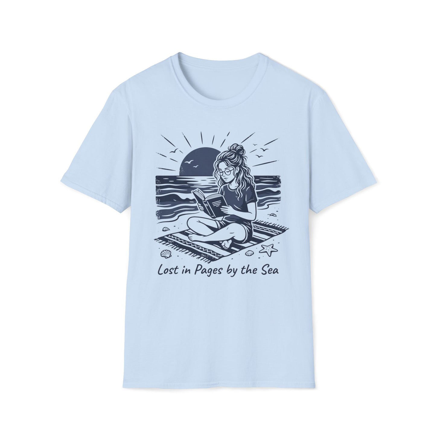Lost In Pages By The Sea T-Shirt