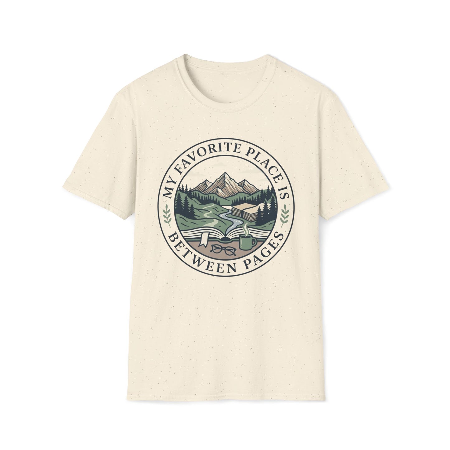 My Favorite Place Is Between Pages T-Shirt