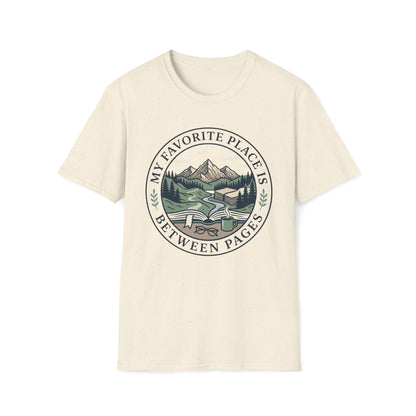 My Favorite Place Is Between Pages T-Shirt