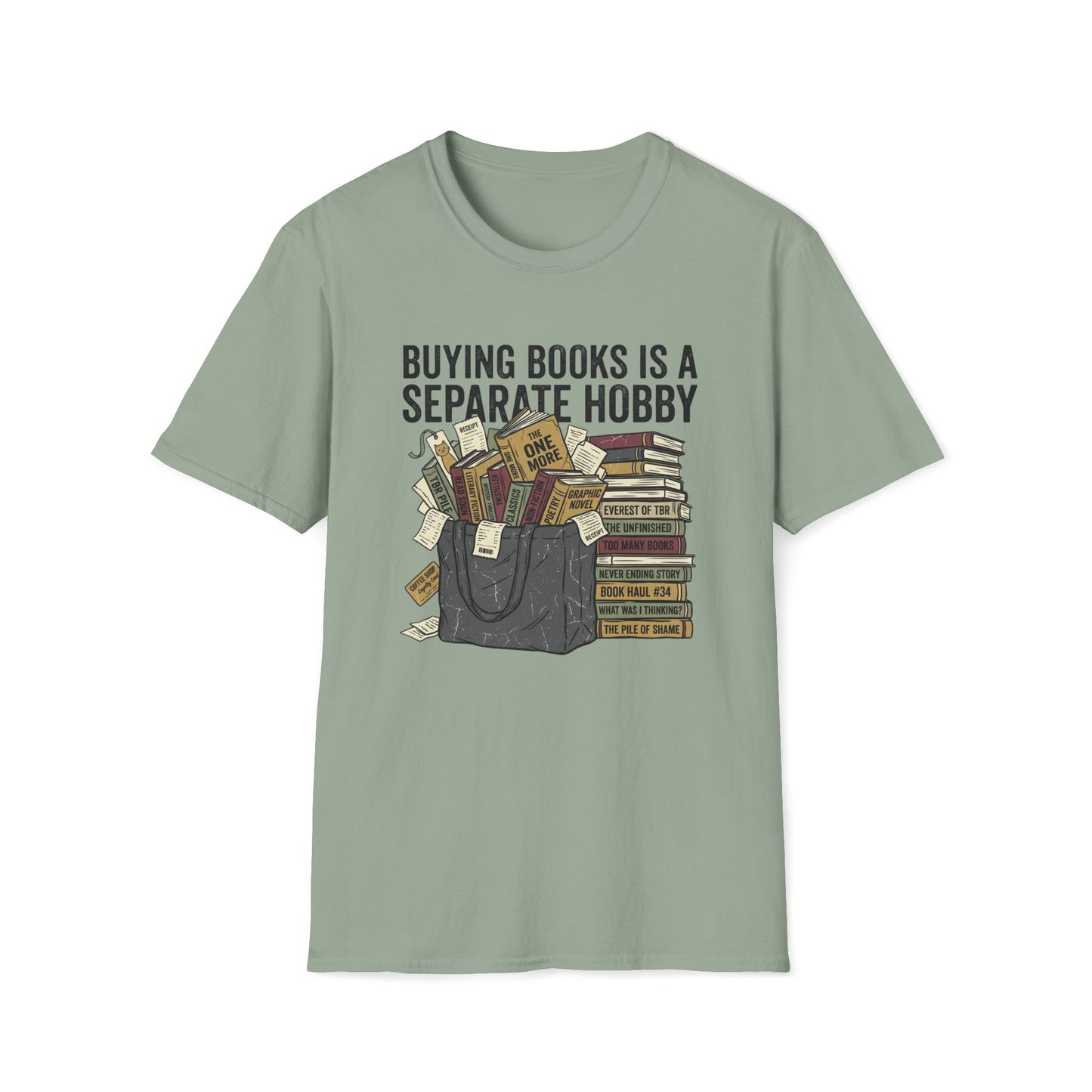 Buying Books Is My Hobby T-Shirt
