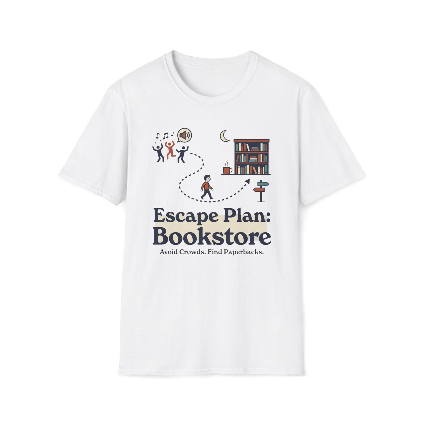 Escape Plan Bookstore T-Shirt