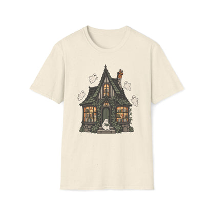 Haunted Library Cottage T-Shirt