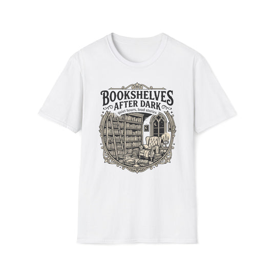 Bookshelves After Dark T-Shirt