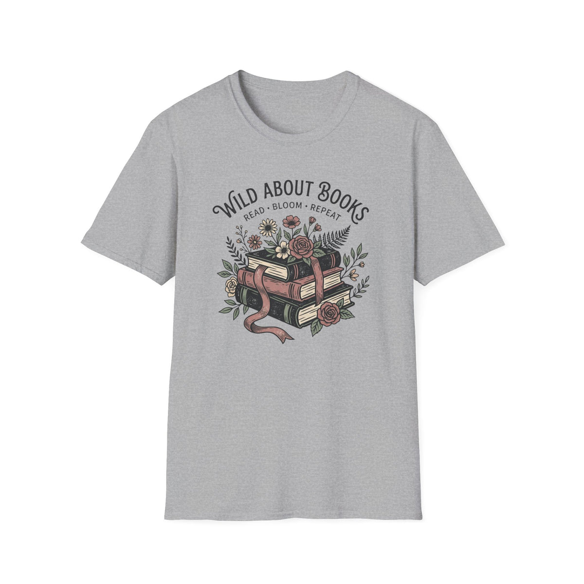 Wild About Books T- Shirt