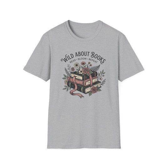 Wild About Books T- Shirt
