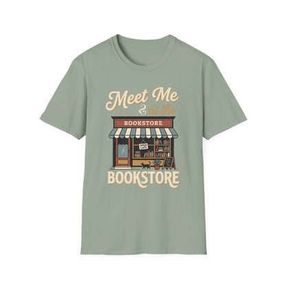 Meet Me Bookstore T- Shirt