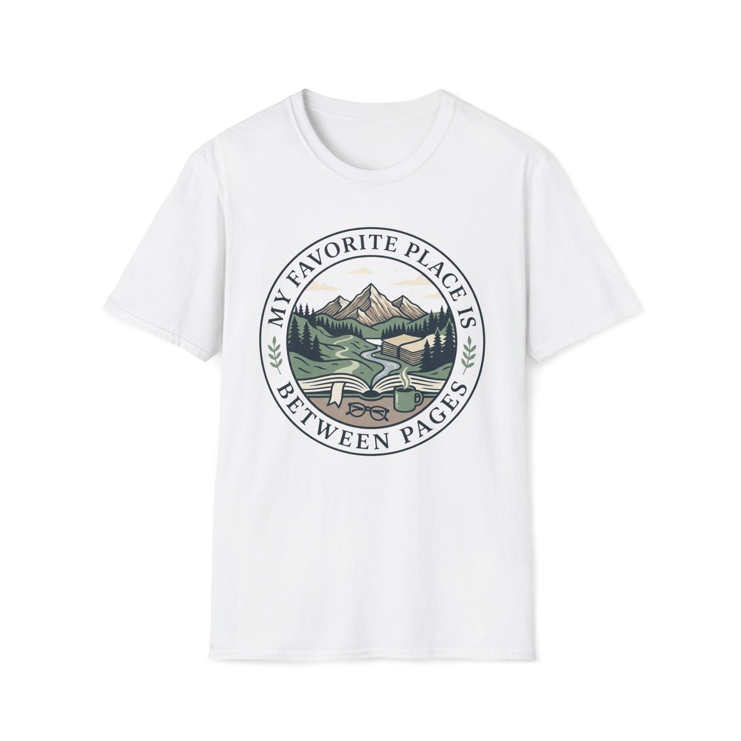 My Favorite Place Is Between Pages T-Shirt
