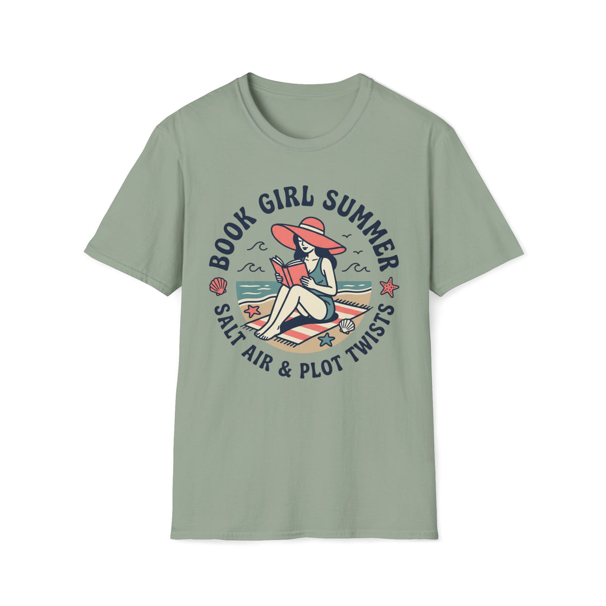 Book Girl Summer T-Shirt