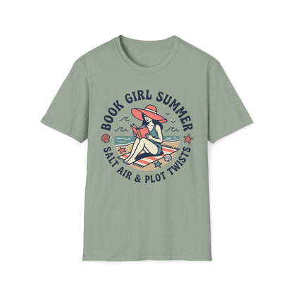 Book Girl Summer T-Shirt