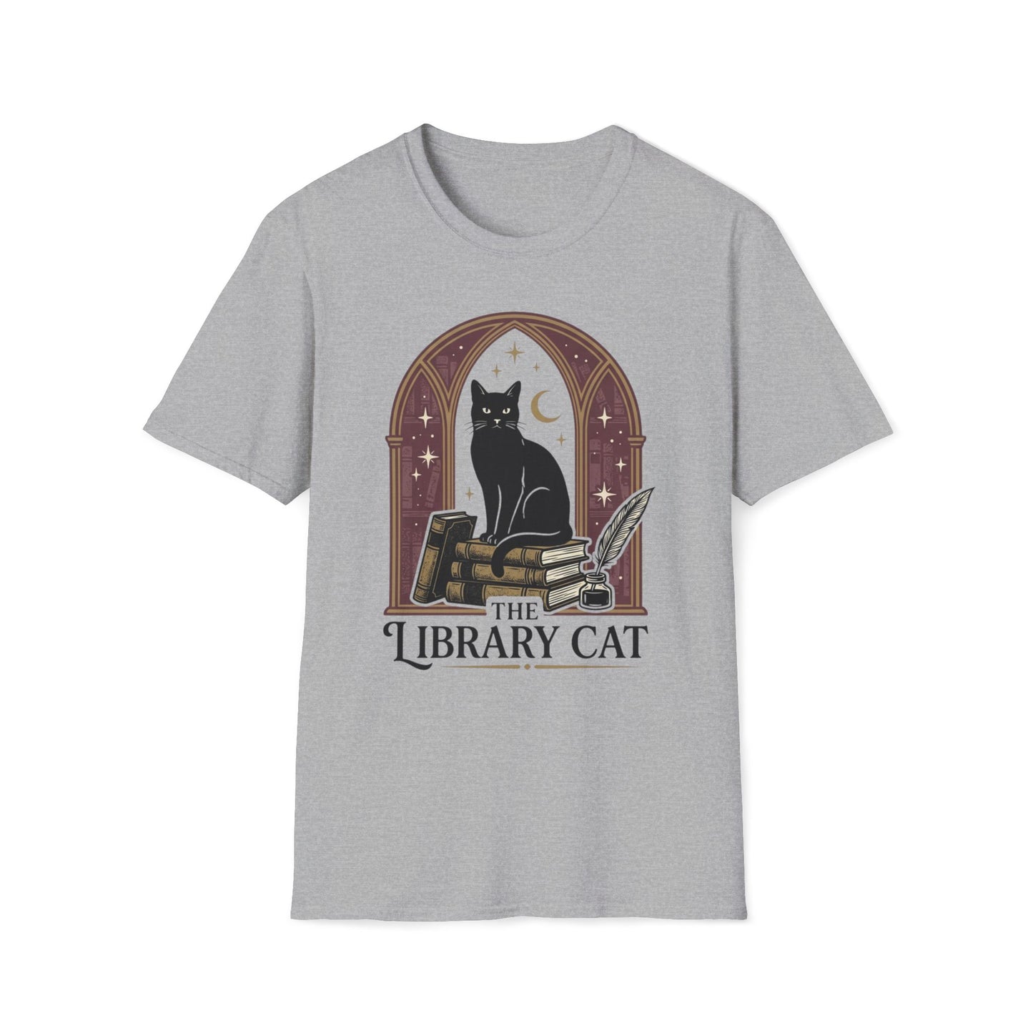 The Library Cat T-Shirt