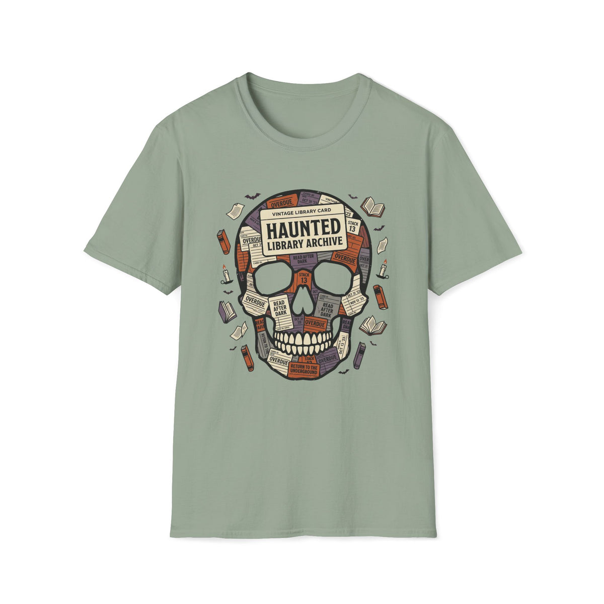 Haunted Library Archive T-Shirt