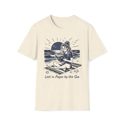 Lost In Pages By The Sea T-Shirt