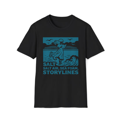 Salt Air Sea Foam Storylines T-Shirt