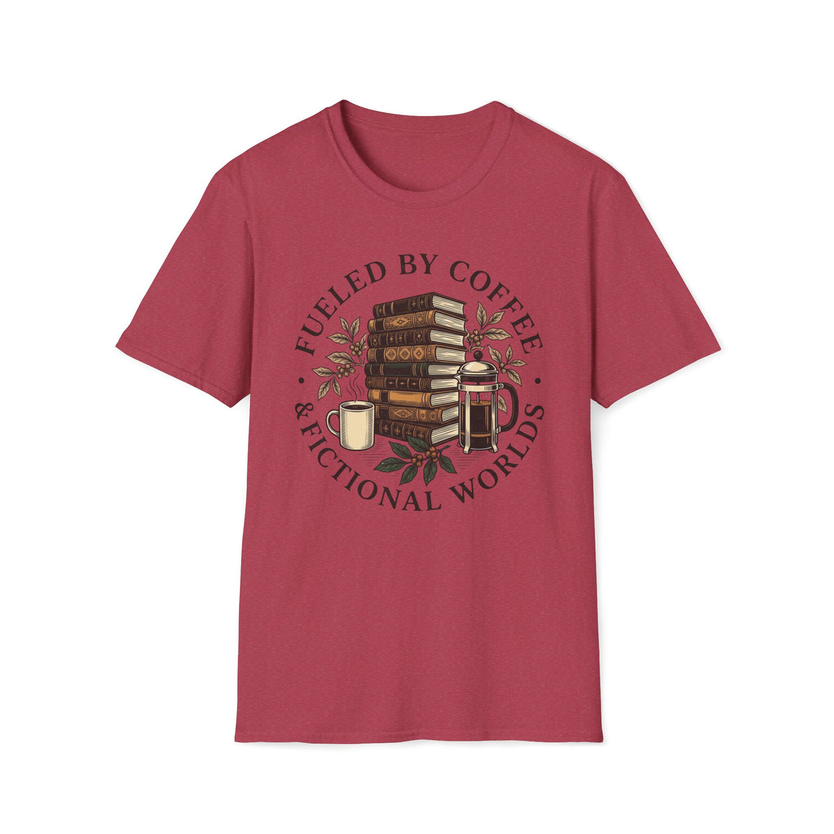 Coffee & Fictional Worlds T-Shirt