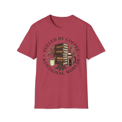 Coffee & Fictional Worlds T-Shirt