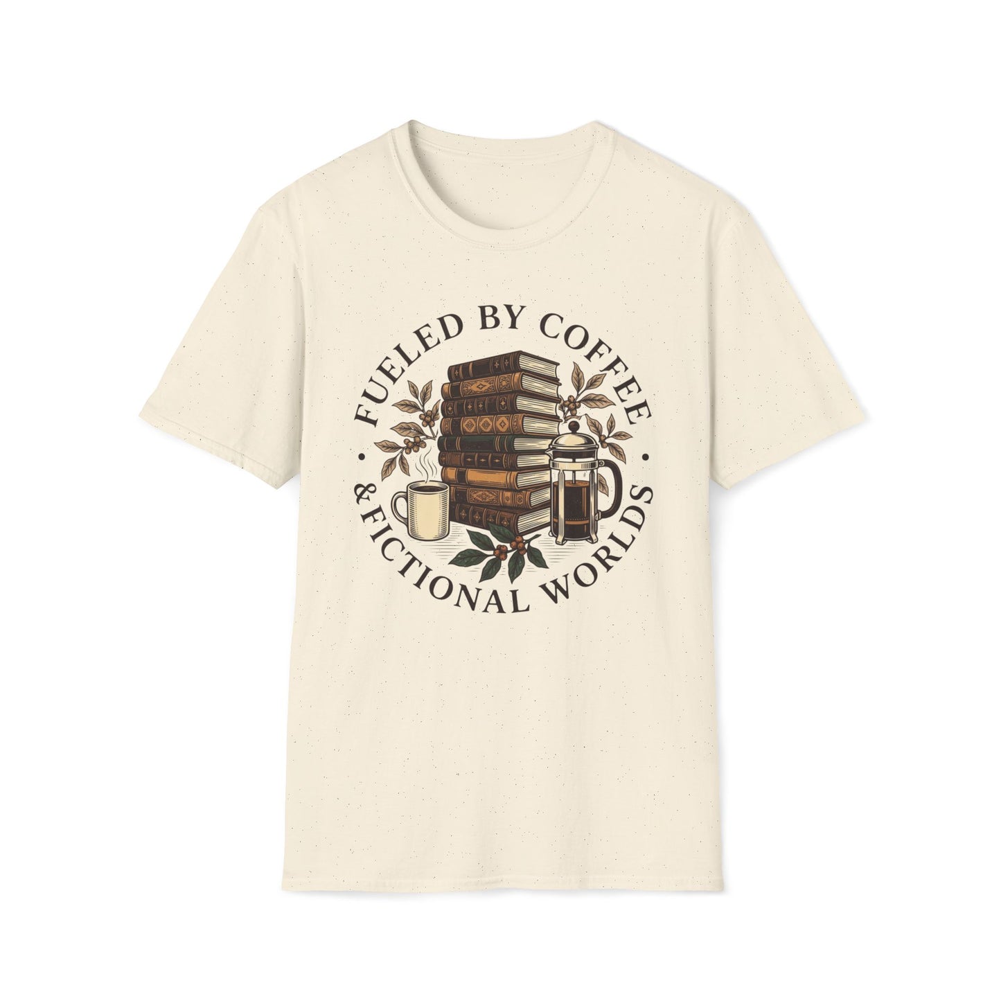 Coffee & Fictional Worlds T-Shirt