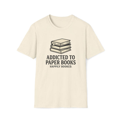 Addicted To Paper Books T-Shirt
