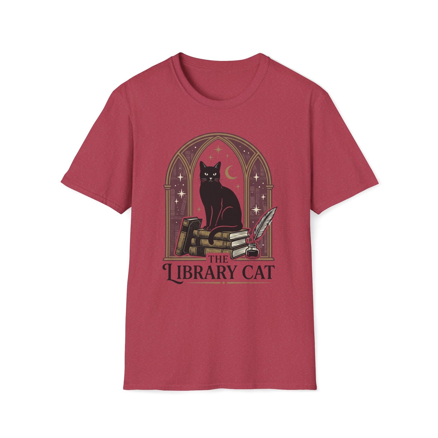 The Library Cat T-Shirt