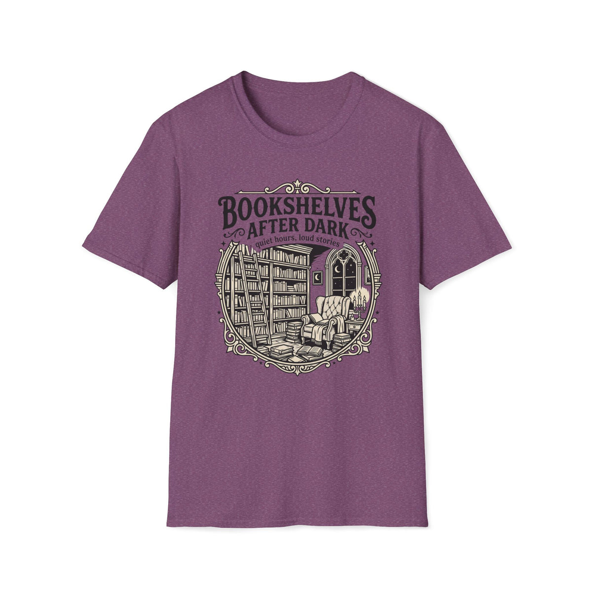 Bookshelves After Dark T-Shirt