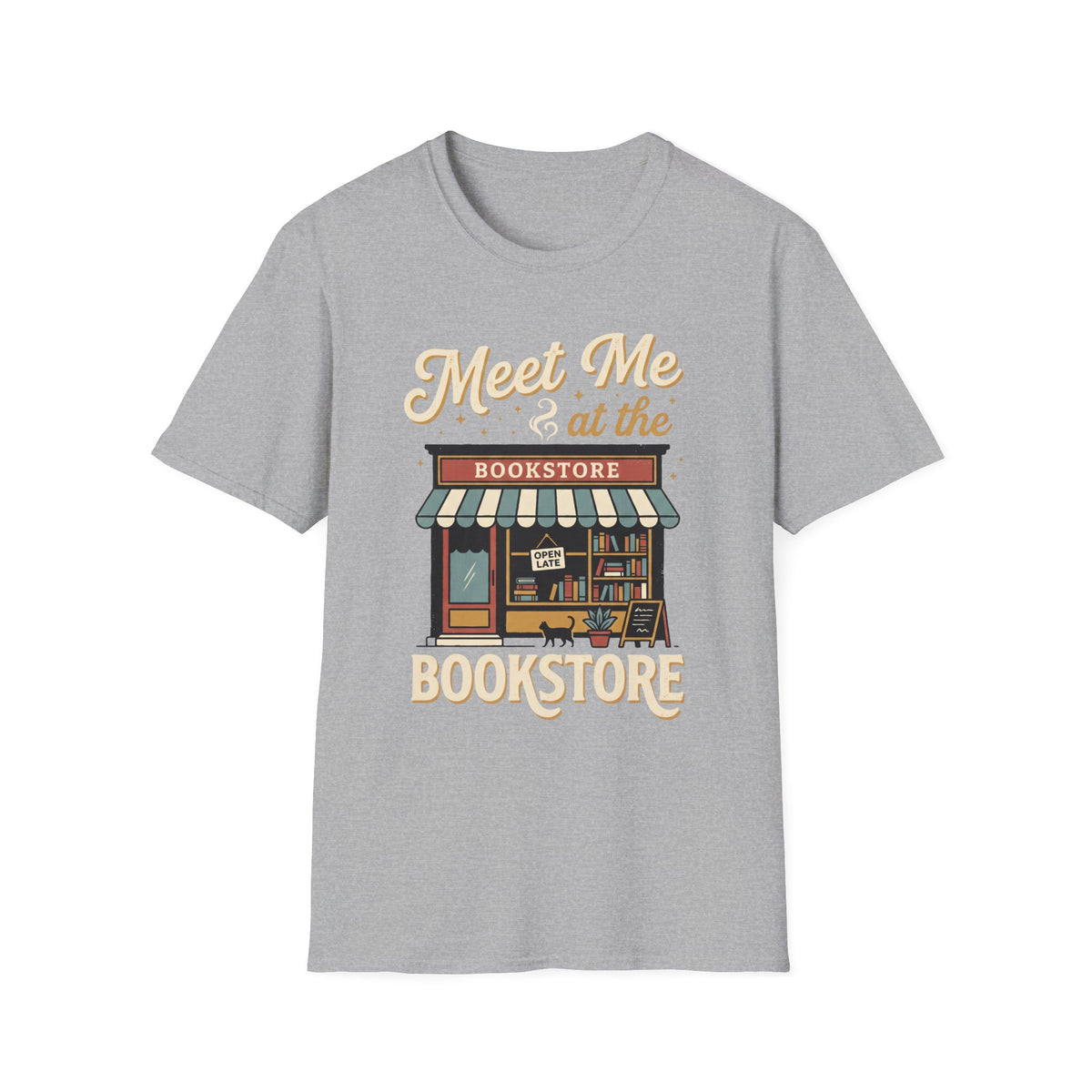 Meet Me Bookstore T- Shirt