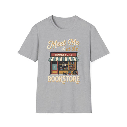 Meet Me Bookstore T- Shirt