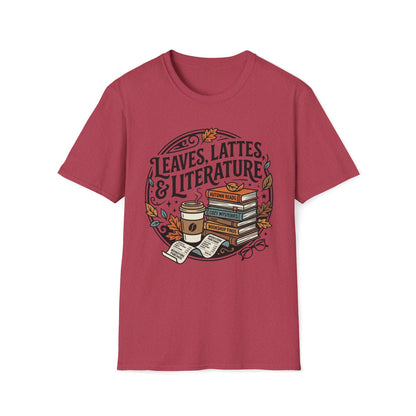 Leaves, Lattes & Literature T-Shirt