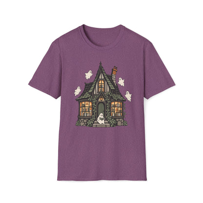 Haunted Library Cottage T-Shirt