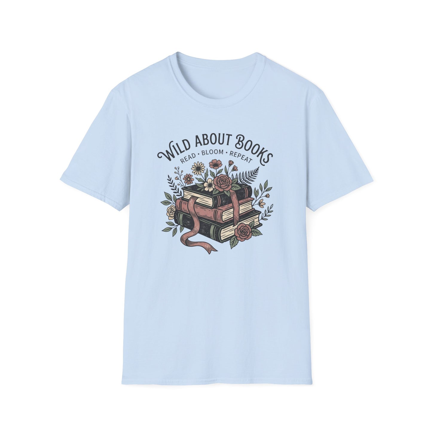 Wild About Books T- Shirt