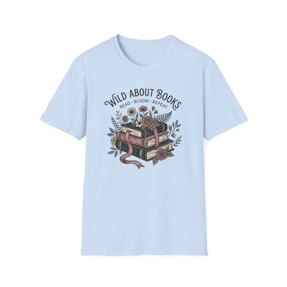 Wild About Books T- Shirt