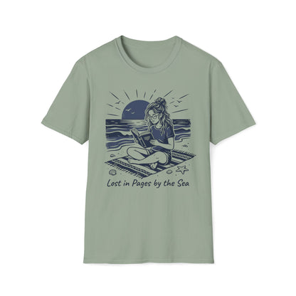 Lost In Pages By The Sea T-Shirt