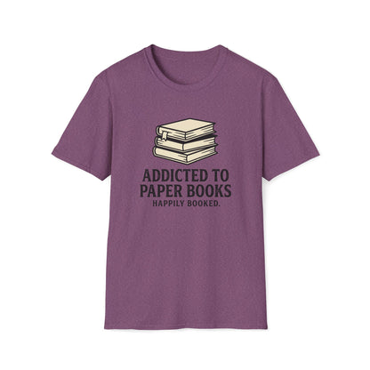 Addicted To Paper Books T-Shirt