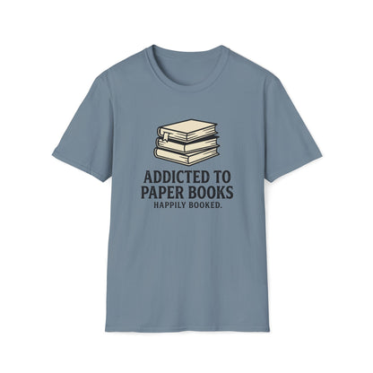 Addicted To Paper Books T-Shirt