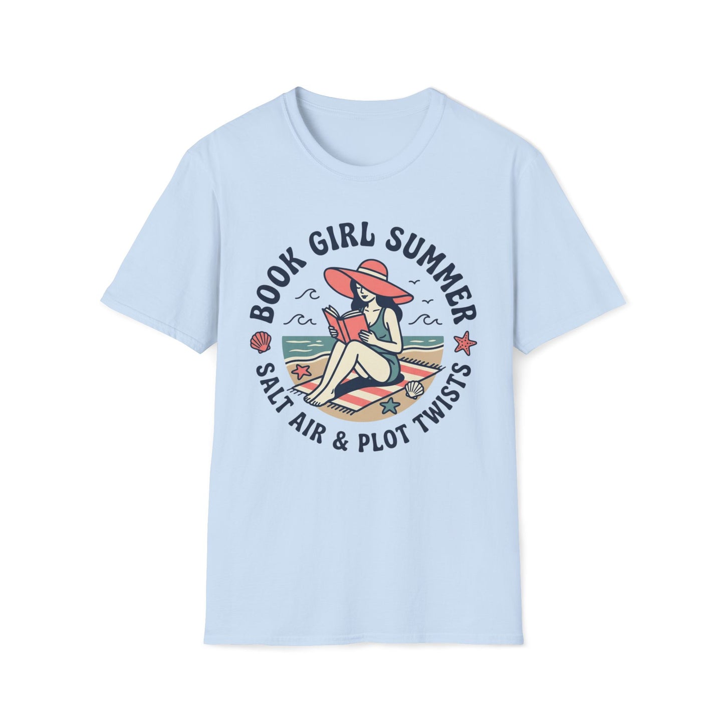 Book Girl Summer T-Shirt