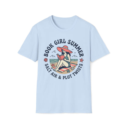 Book Girl Summer T-Shirt