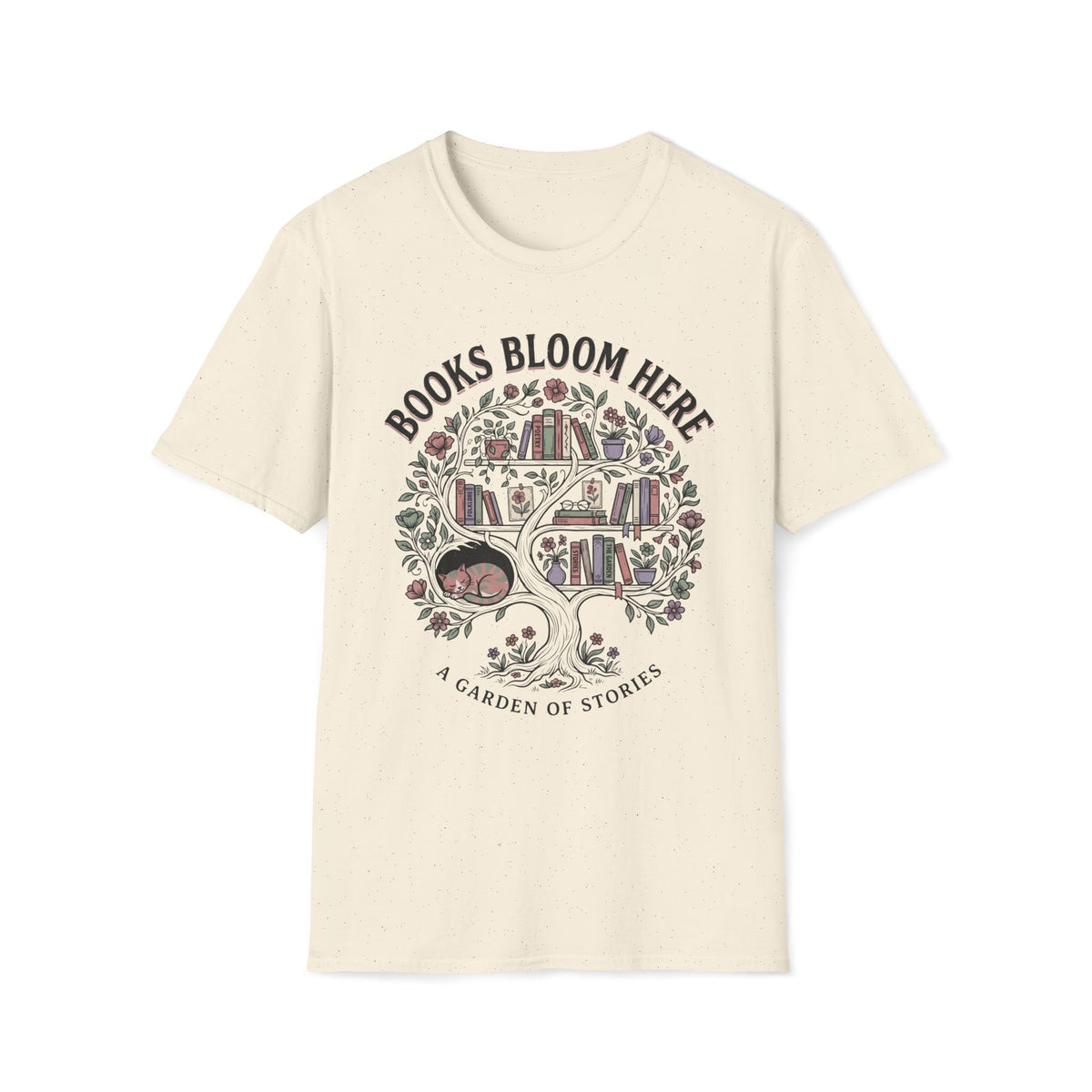 Books Bloom Here T-Shirt