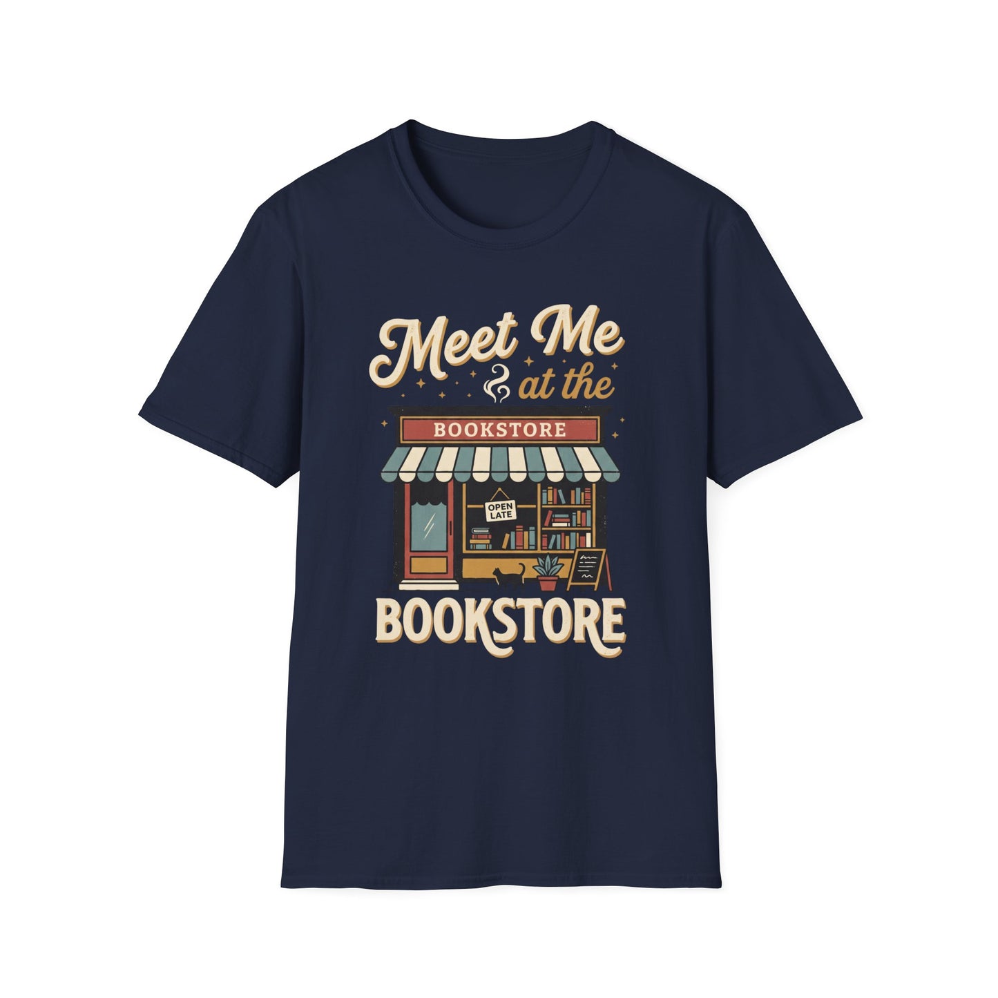 Meet Me Bookstore T- Shirt