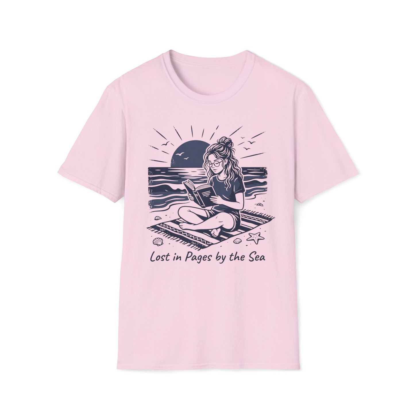 Lost In Pages By The Sea T-Shirt