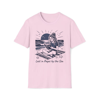 Lost In Pages By The Sea T-Shirt