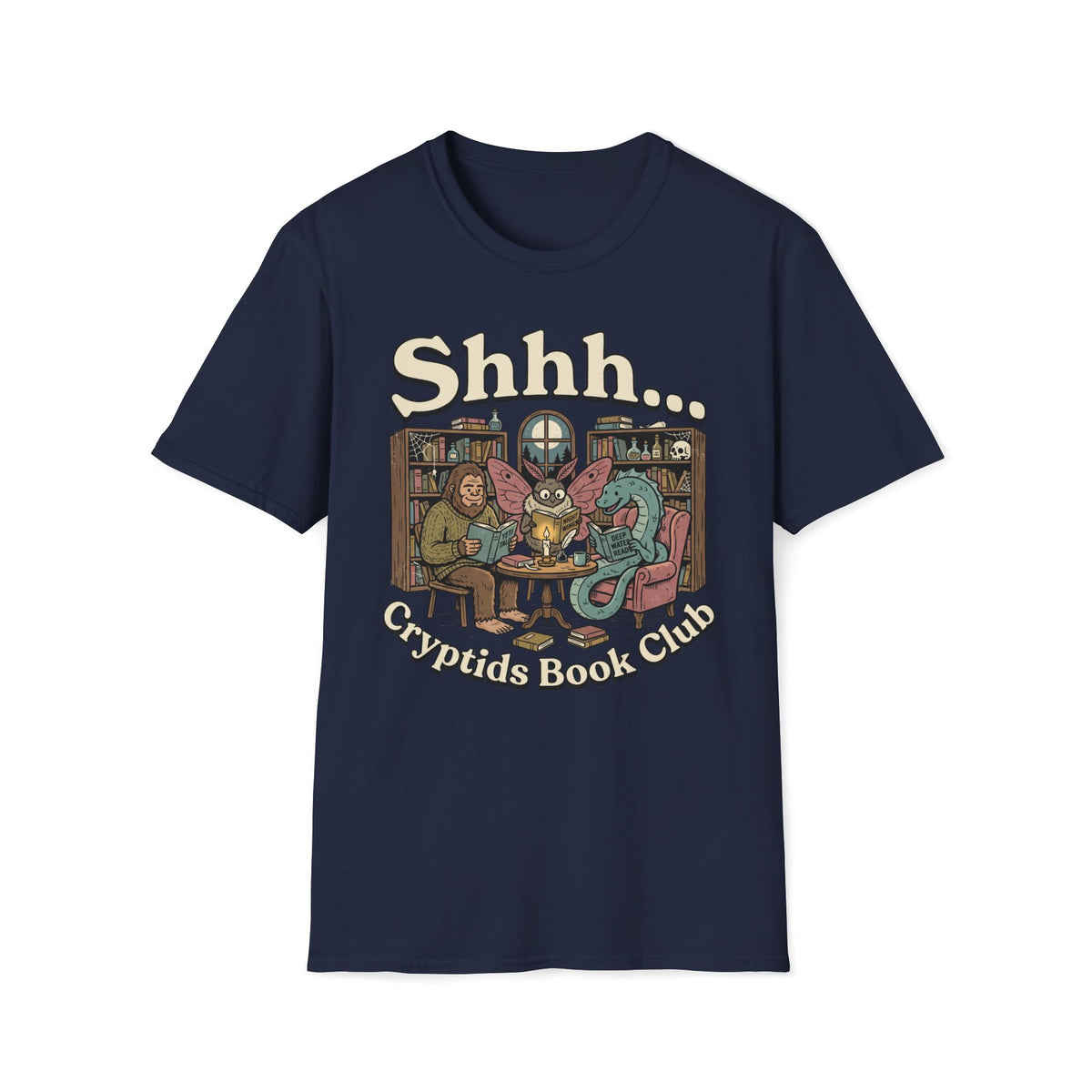 Cryptids Book Club T-Shirt