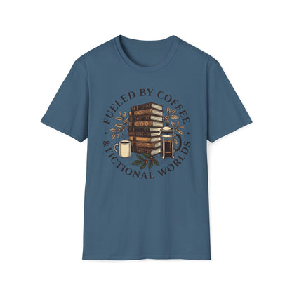 Coffee & Fictional Worlds T-Shirt