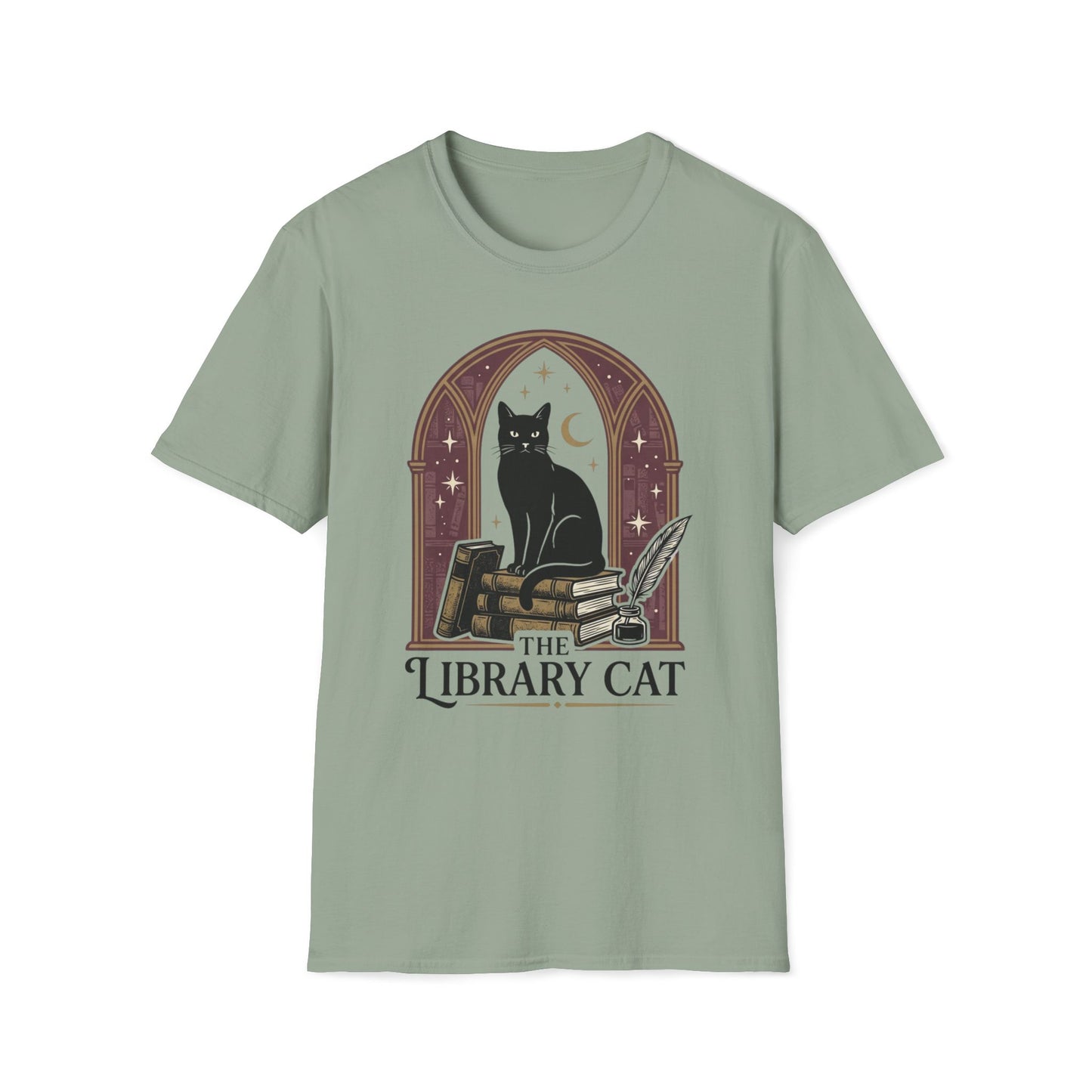 The Library Cat T-Shirt