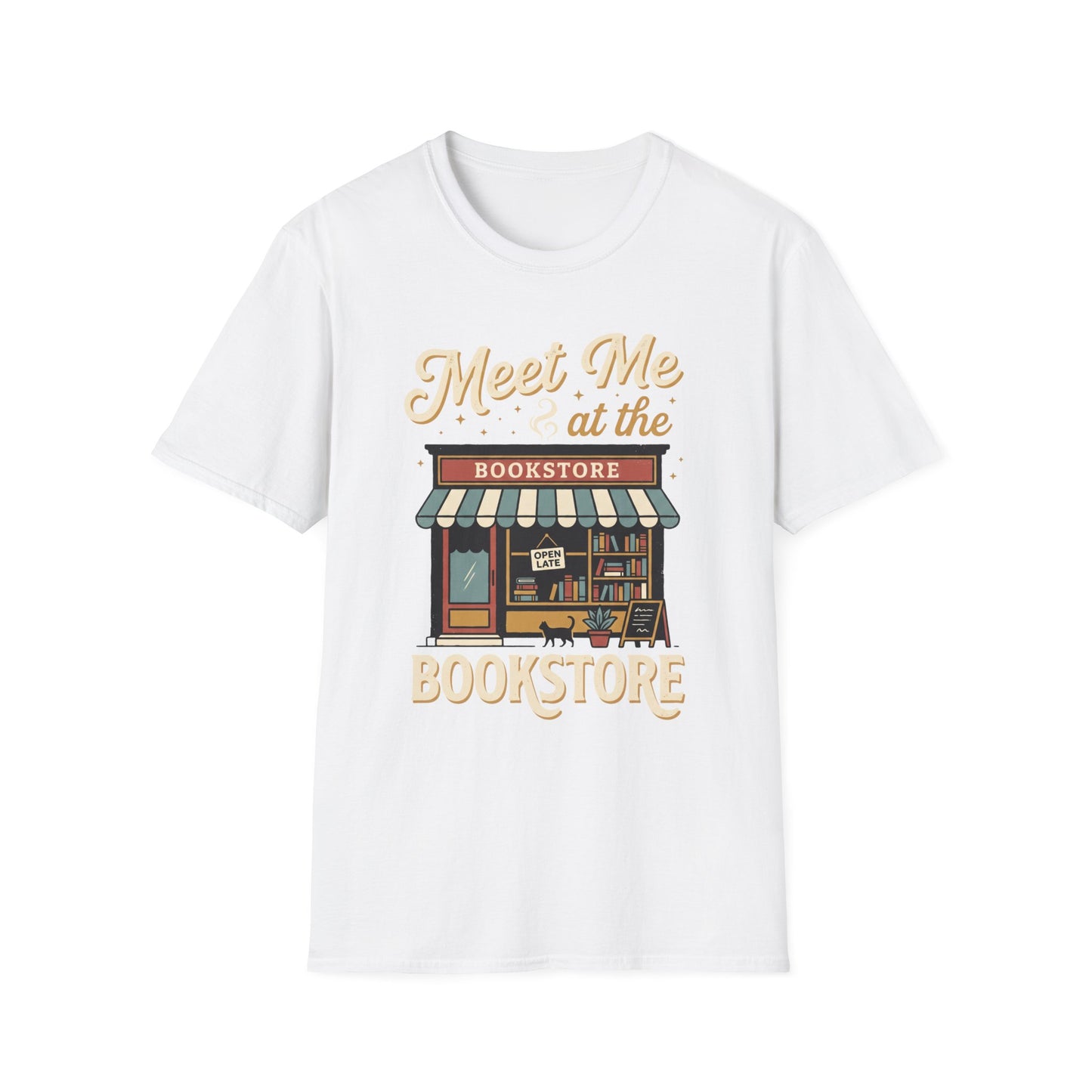 Meet Me Bookstore T- Shirt